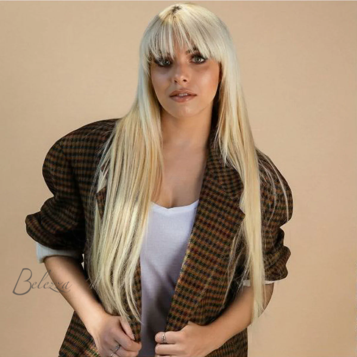 Watermarked - Lakshmi Blonde Straight bundle – 100% Virgin Human Hair