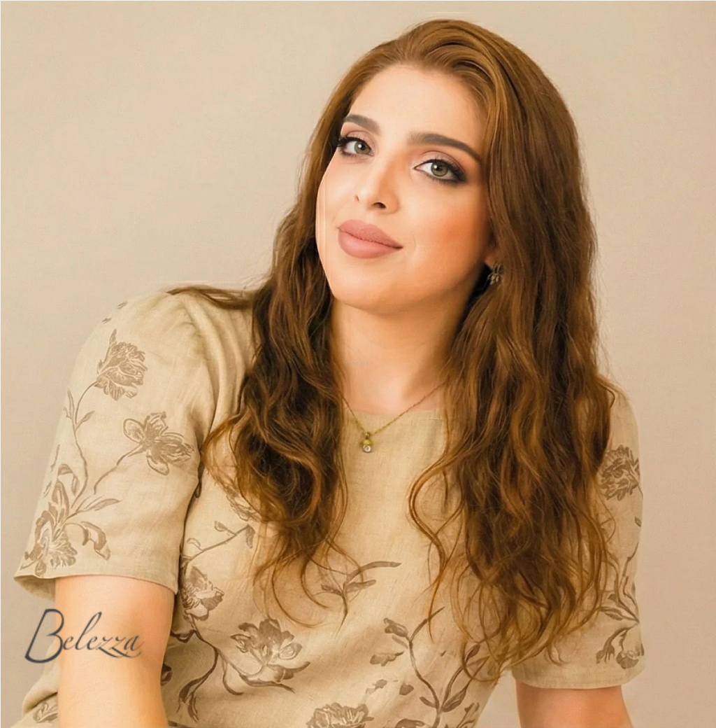 Watermarked - Amara Luxury Brown Wig – 100% Virgin Human Hair