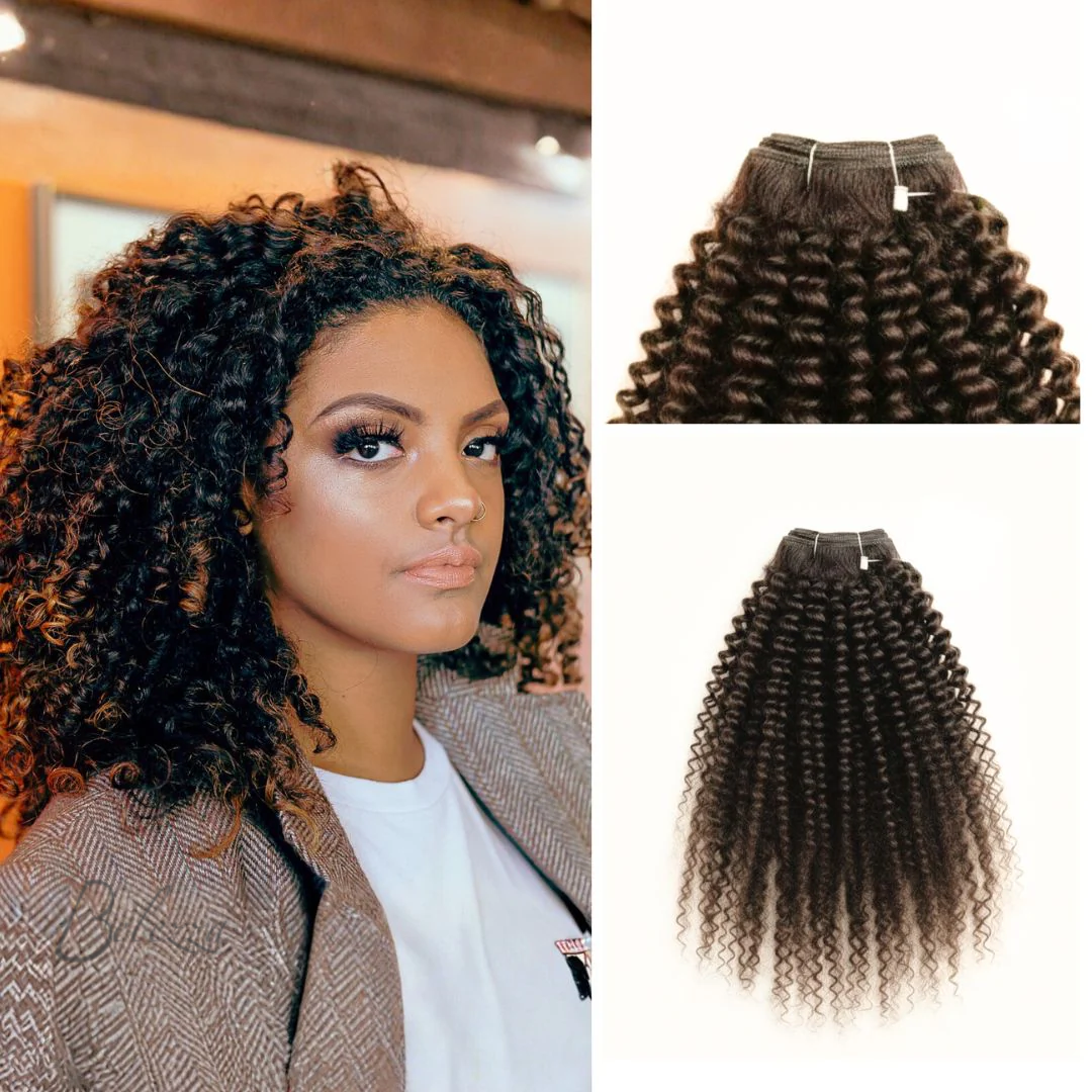 Watermarked - Ayuni Kinky Curly Bundle – 100% Virgin Human Hair