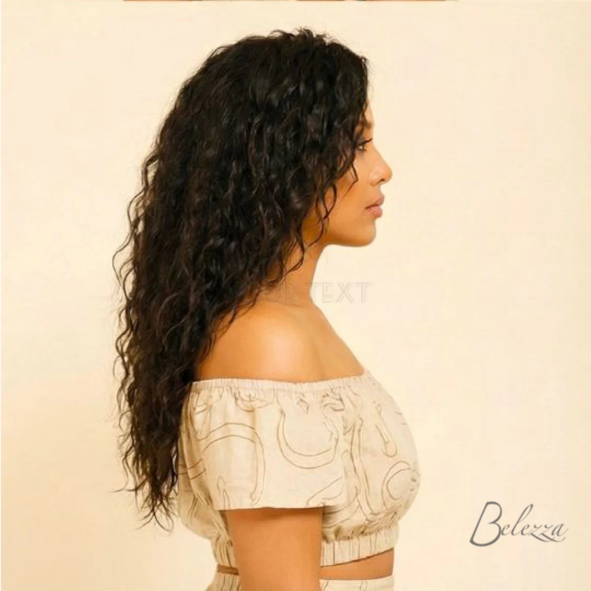 Watermarked - Kumari Deep Wavy Bundle – 100% Virgin Human Hair