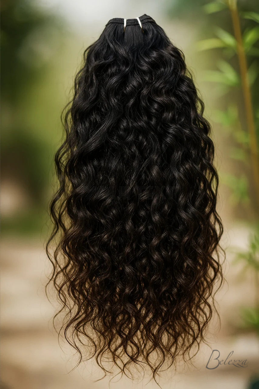 Watermarked - Kumari Deep Wavy Bundle – 100% Virgin Human Hair