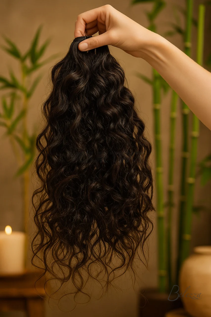 Watermarked - Kumari Deep Wavy Bundle – 100% Virgin Human Hair