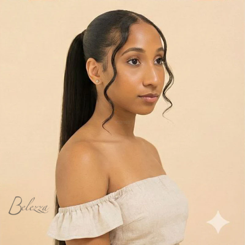 Watermarked - Anaya Sleek Straight Ponytail