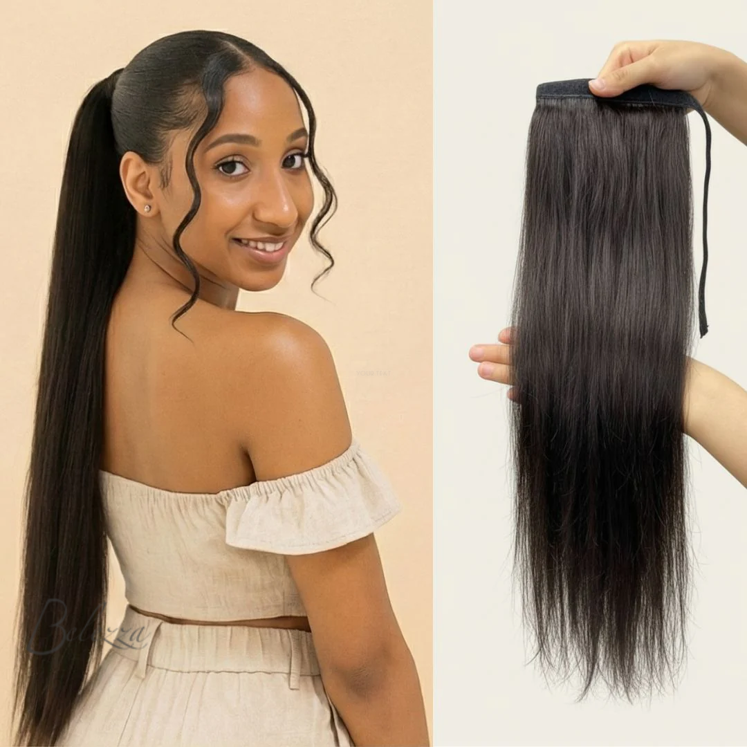Watermarked - Anaya Sleek Straight Ponytail